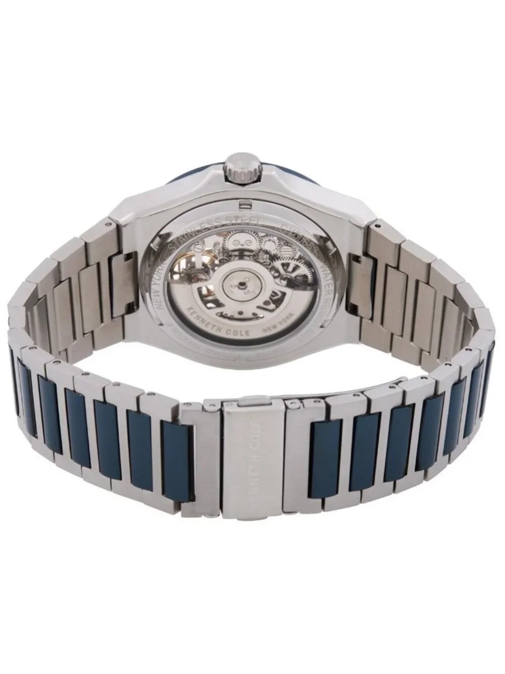 NWT Kenneth Cole New York Skeleton Automatic Men's Watch